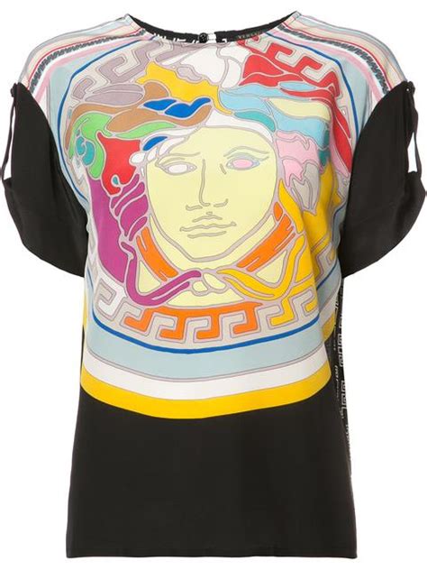 versace medusa blouse|why does versace use medusa.